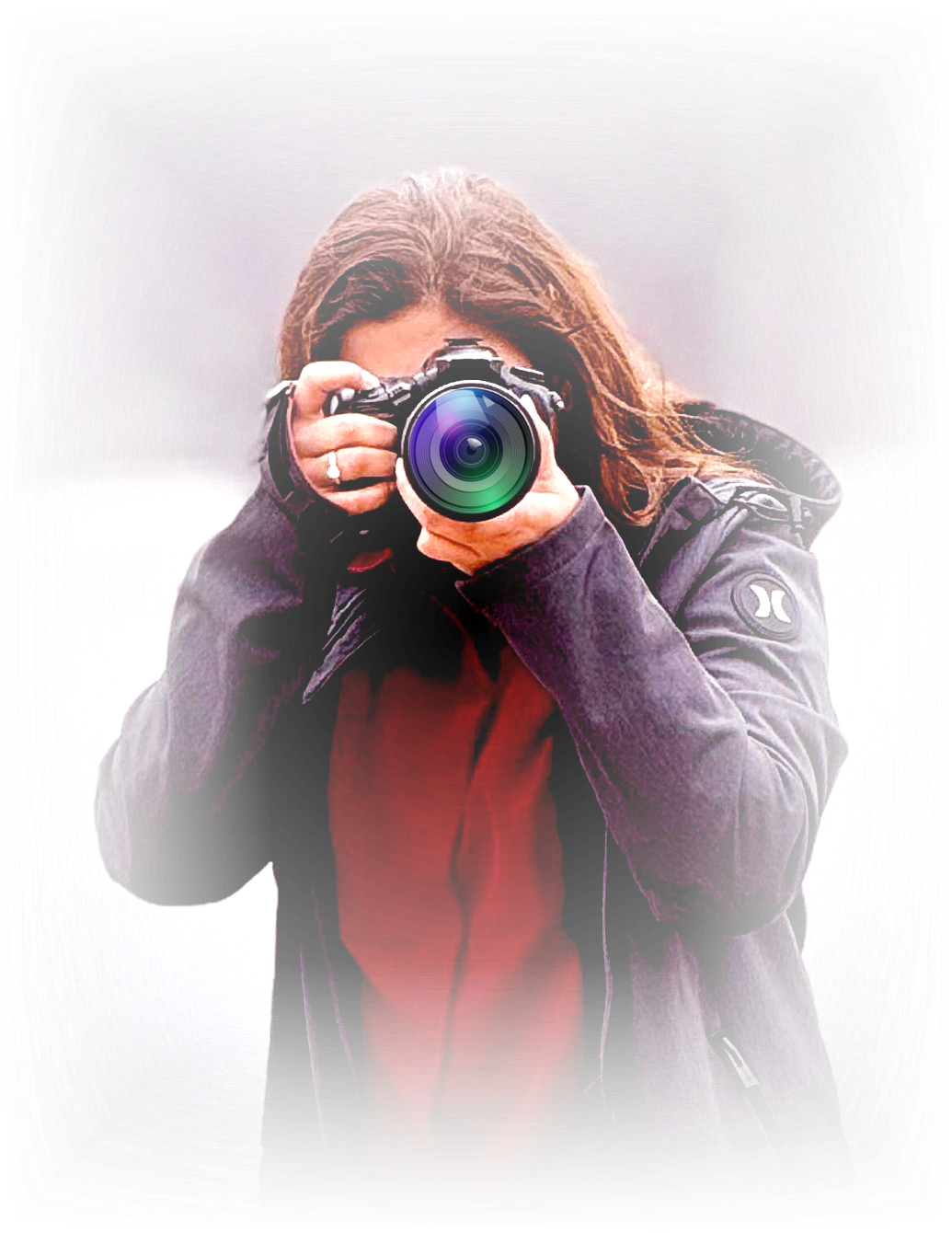 Contact Picture Nazia Sehar with lens